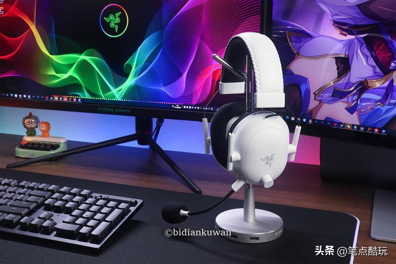 轻盔白甲，闻声激战，雷蛇旋风黑鲨V2专业版无线头戴式耳机体验