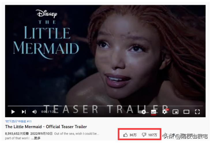 小美人鱼真人版海外吐槽,小美人鱼真人版真的会有人看吗