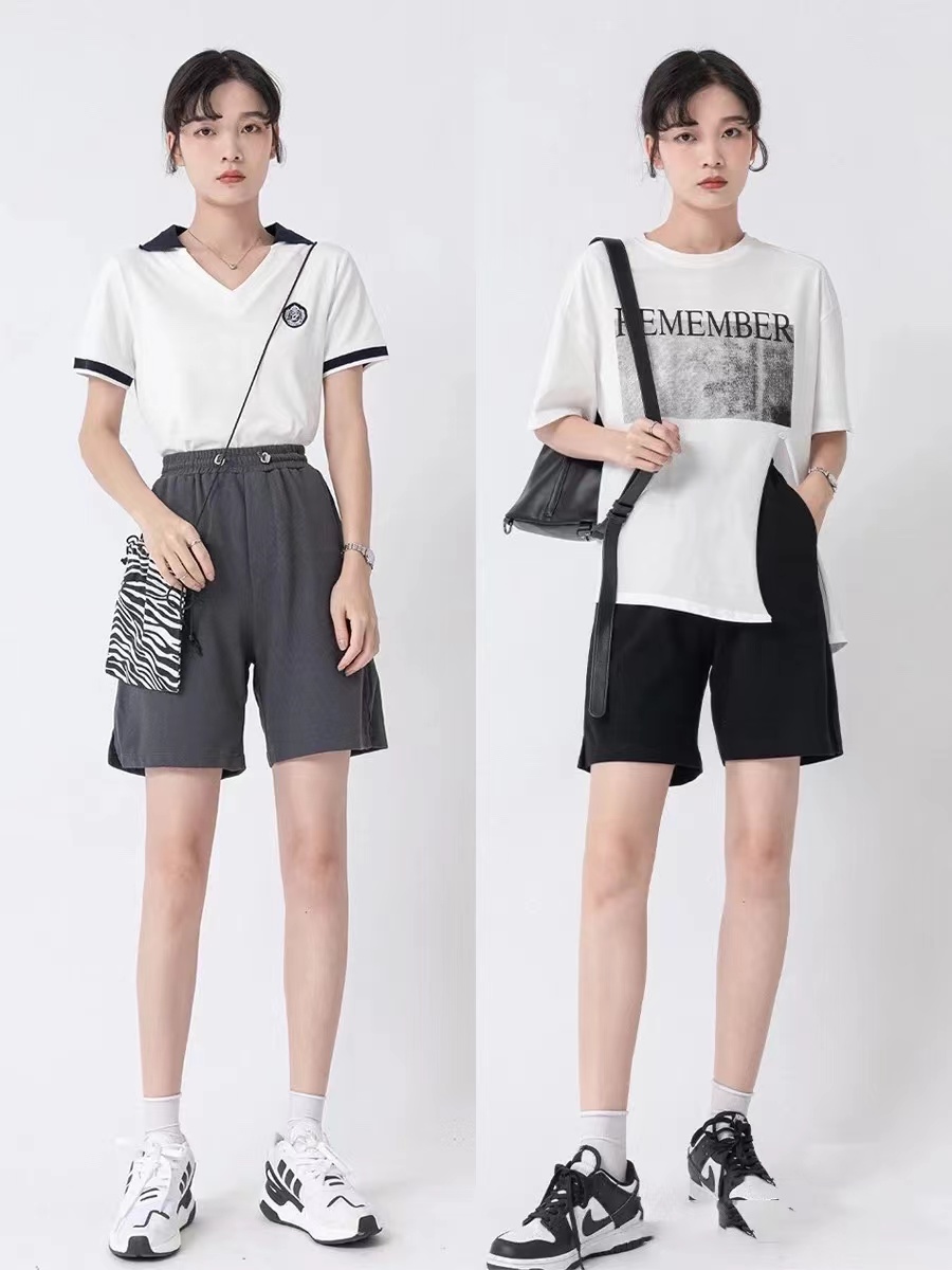 夏天穿短裤怎样让腿视觉上显瘦,短裤怎么穿搭显瘦显腿长