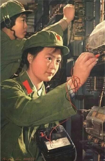 解放军07式服装展示,解放军56式衣服