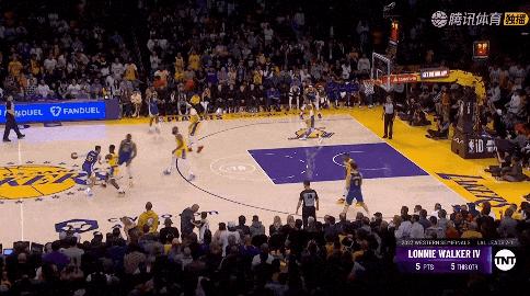 湖人vs勇士g4沃克最后一节15分,肥强对科比完整视频