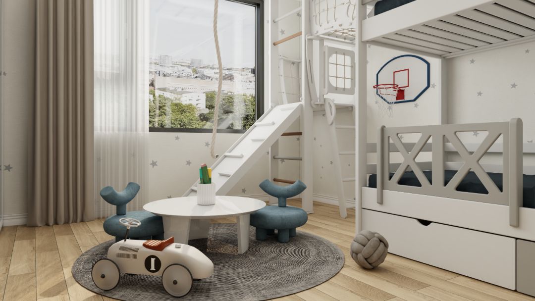 儿童房这样装有趣也实用,儿童房要这样装