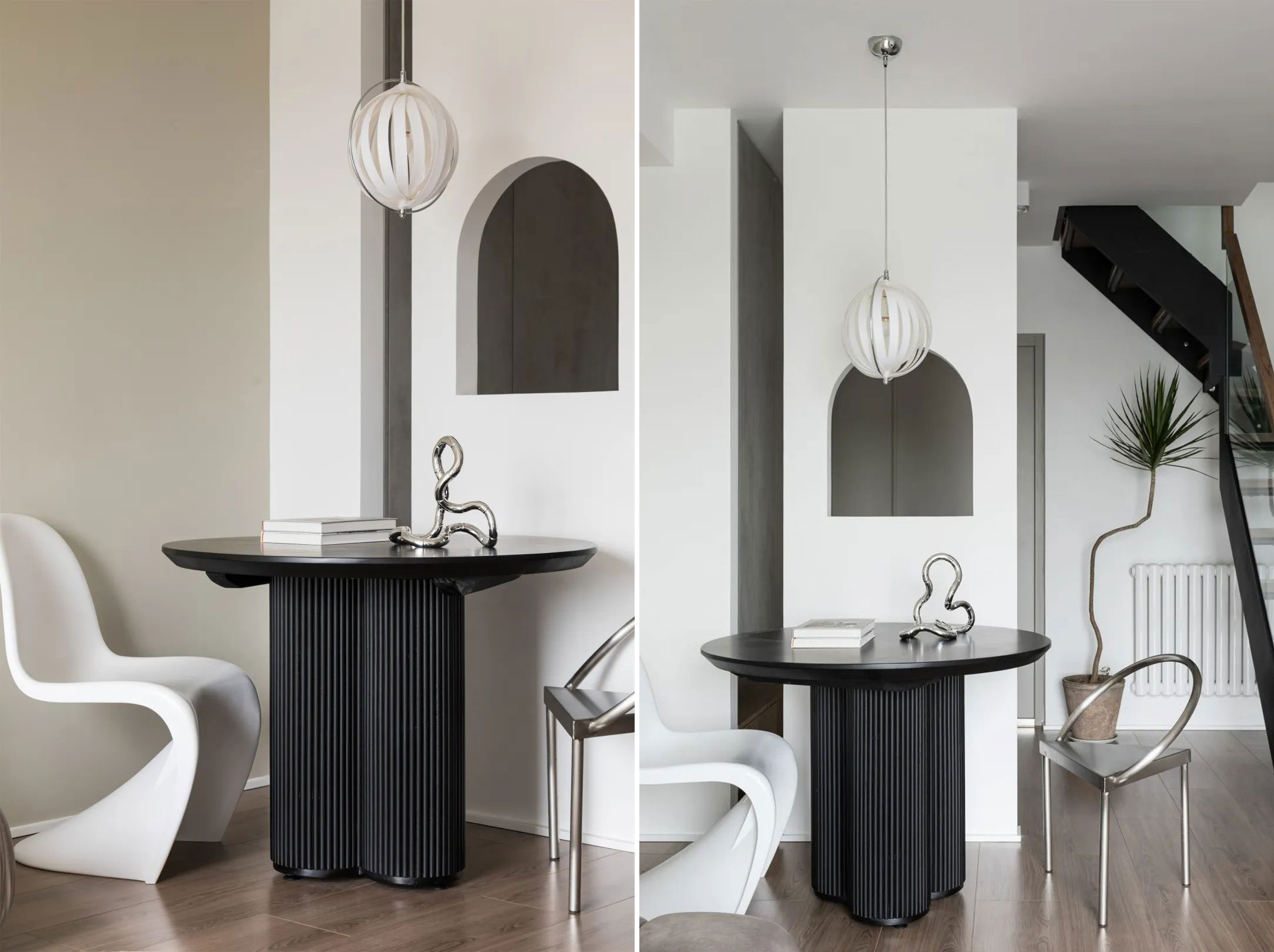 她家80㎡的顶楼复式，看过的人都说羡慕，两人两猫的生活真幸福