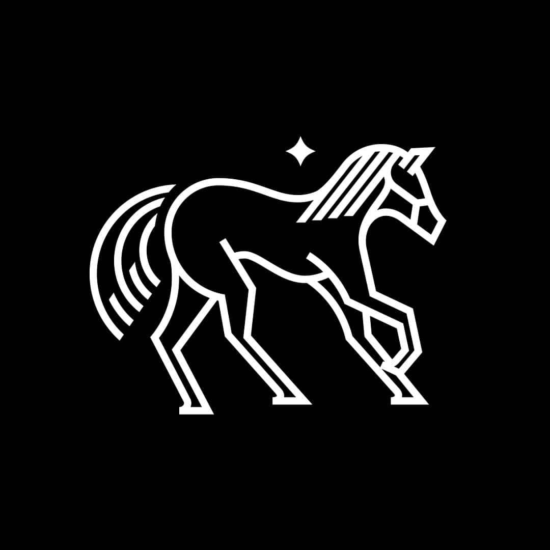 logos：君子一言快马一鞭！一组活力四射的马元素标志设计分享