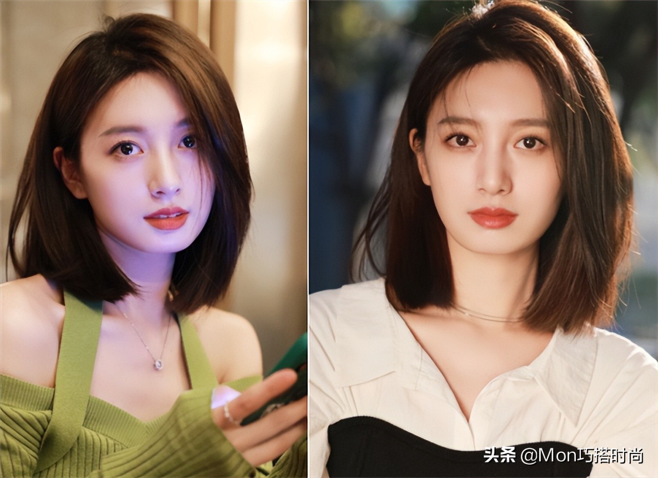 方脸到底适不适合直发还是卷发,小方脸适合卷发和直发或短发