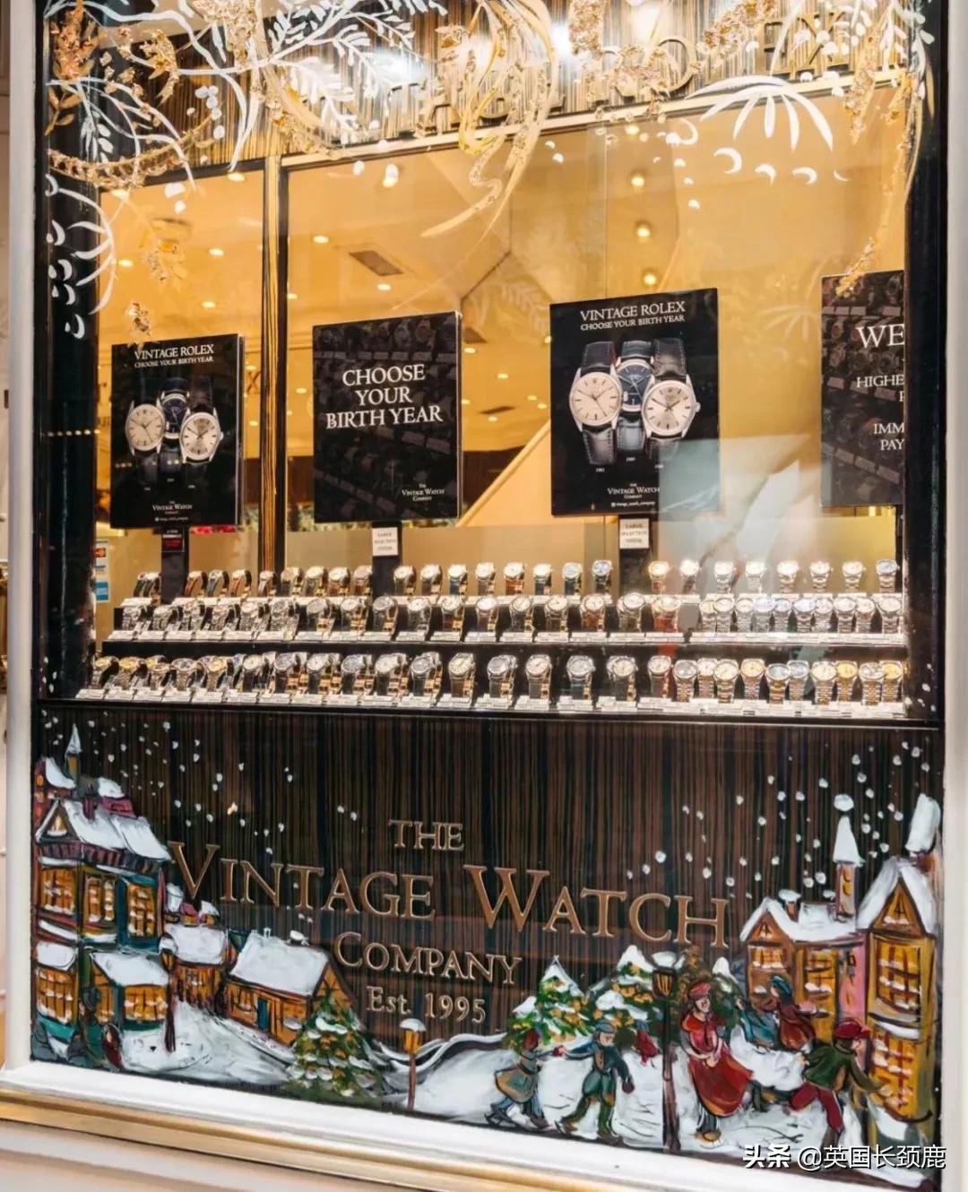 伦敦圣诞橱窗,2021年英国圣诞