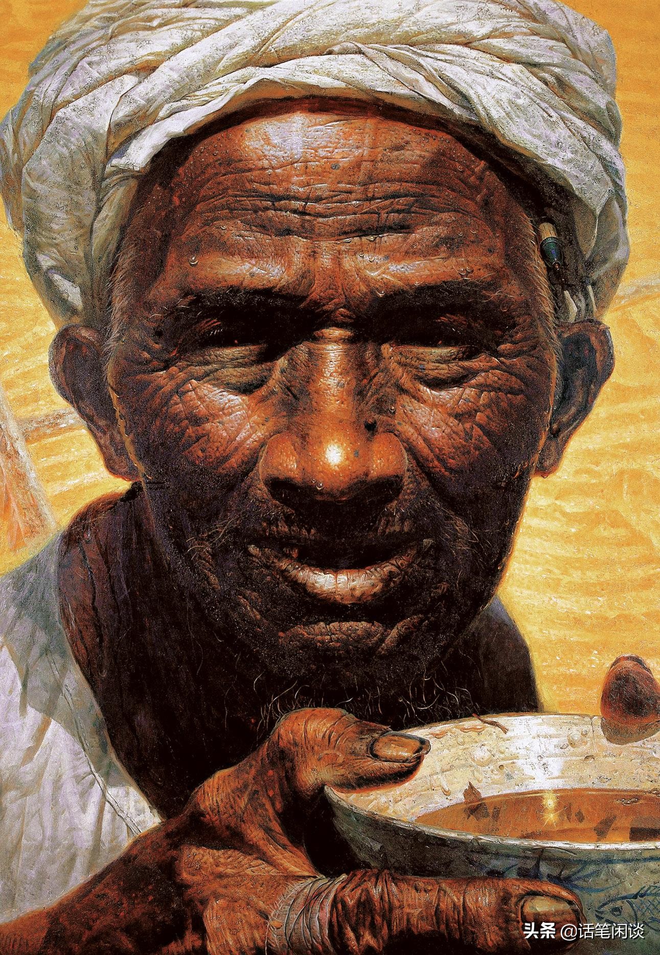 盘点58幅经典油画作品,中国大师最美的十幅油画