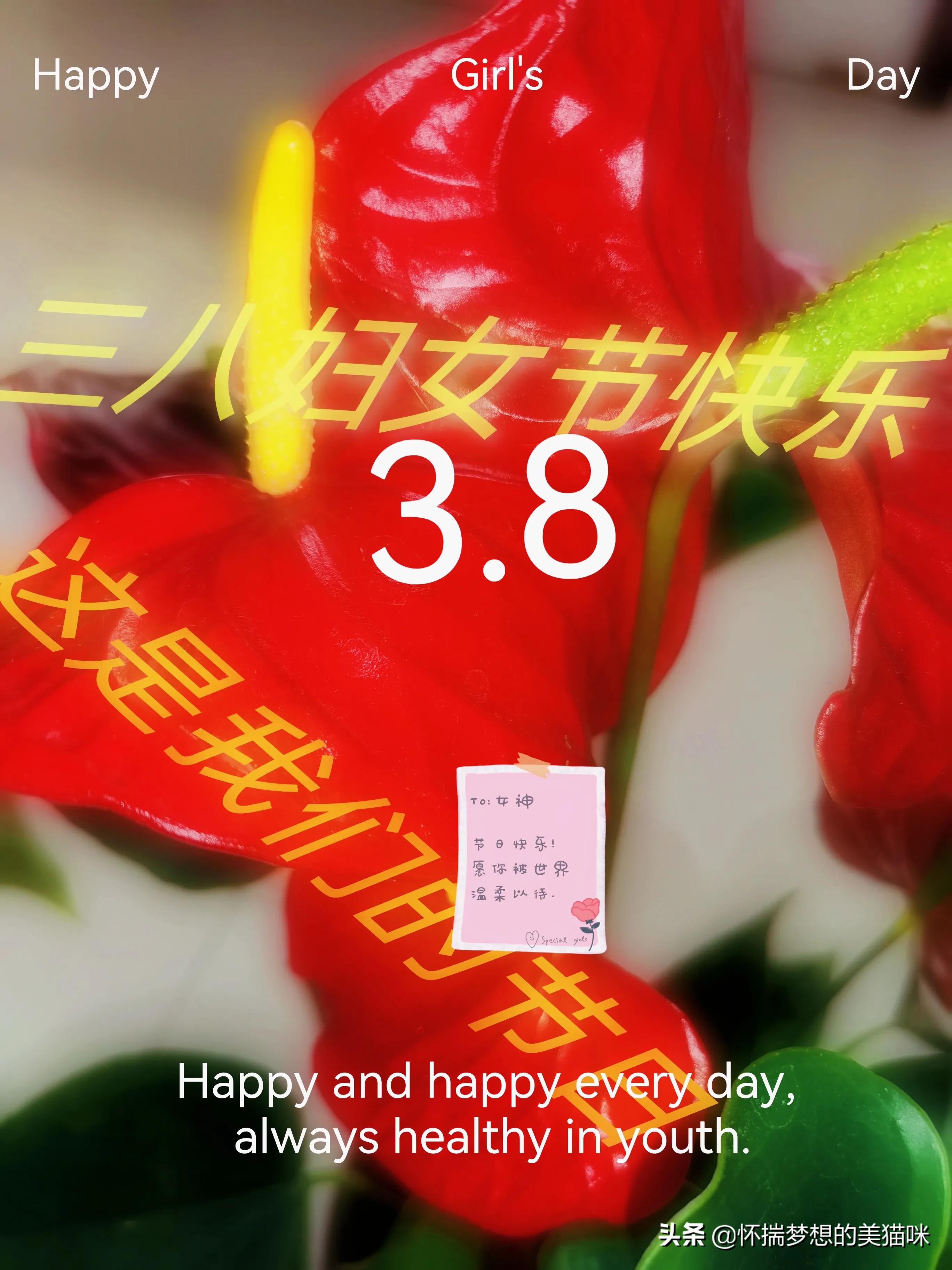 三八节送祝福语简短,三八妇女节搞笑祝福图片