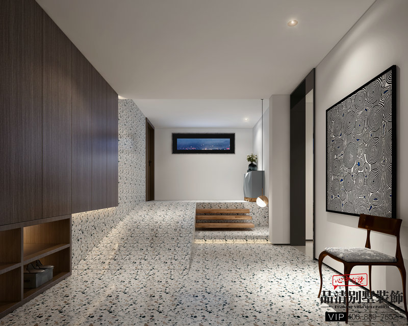 南通豪宅别墅装修实景,南通品清别墅