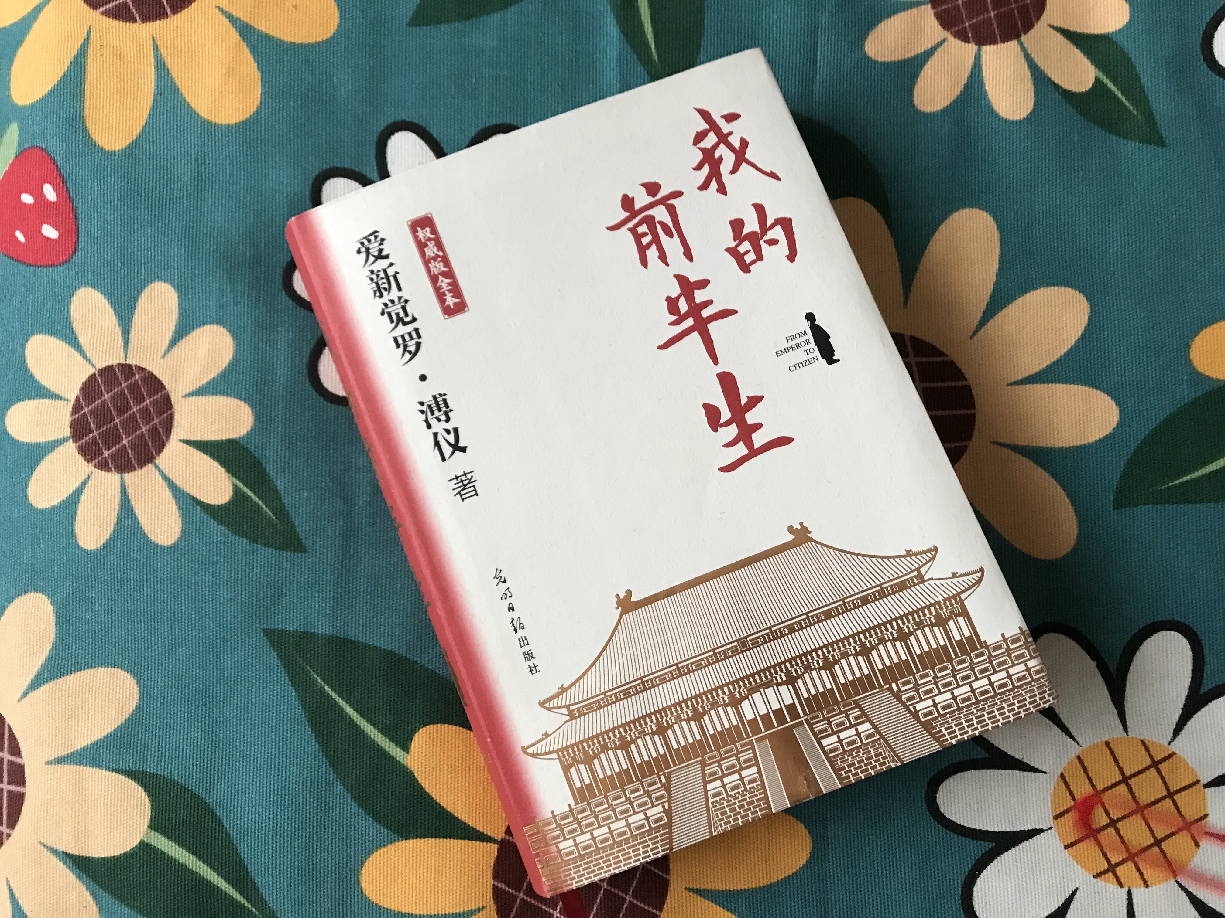 我的前半生溥仪自传全文,末代皇帝溥仪回忆录