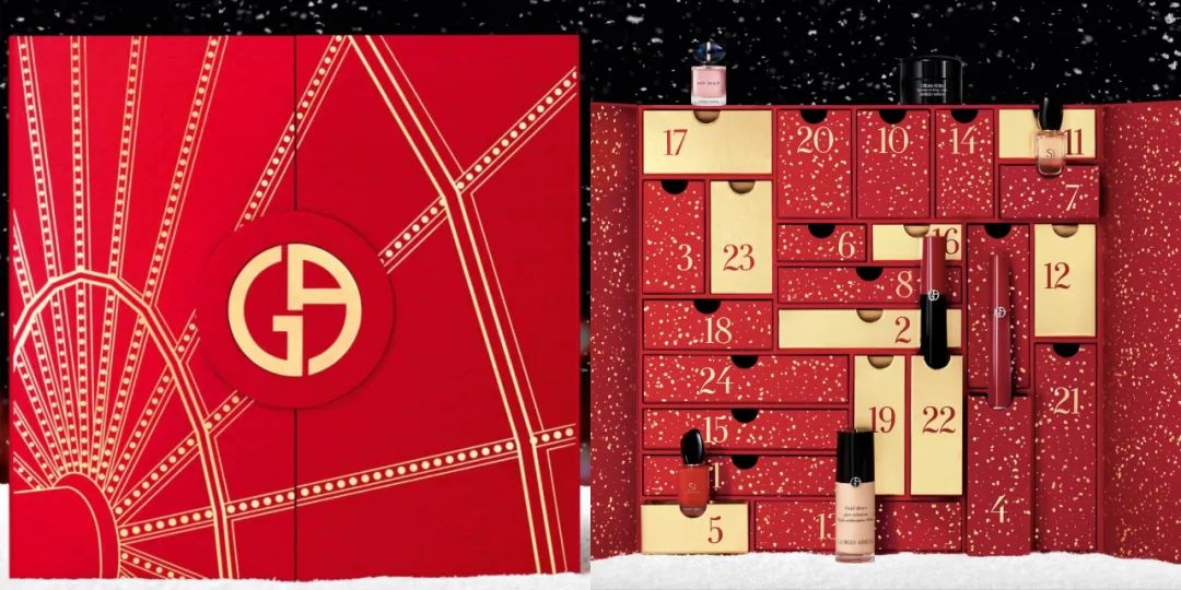 美妆大牌圣诞单品,2022美妆圣诞日历
