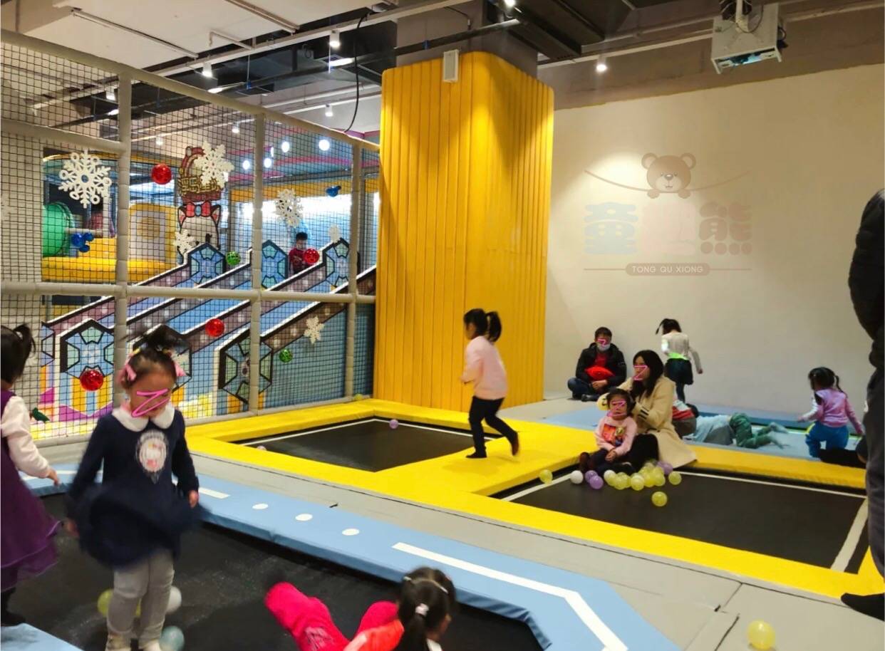 童趣熊室内儿童乐园新型游乐项目,童趣熊儿童乐园火爆开业