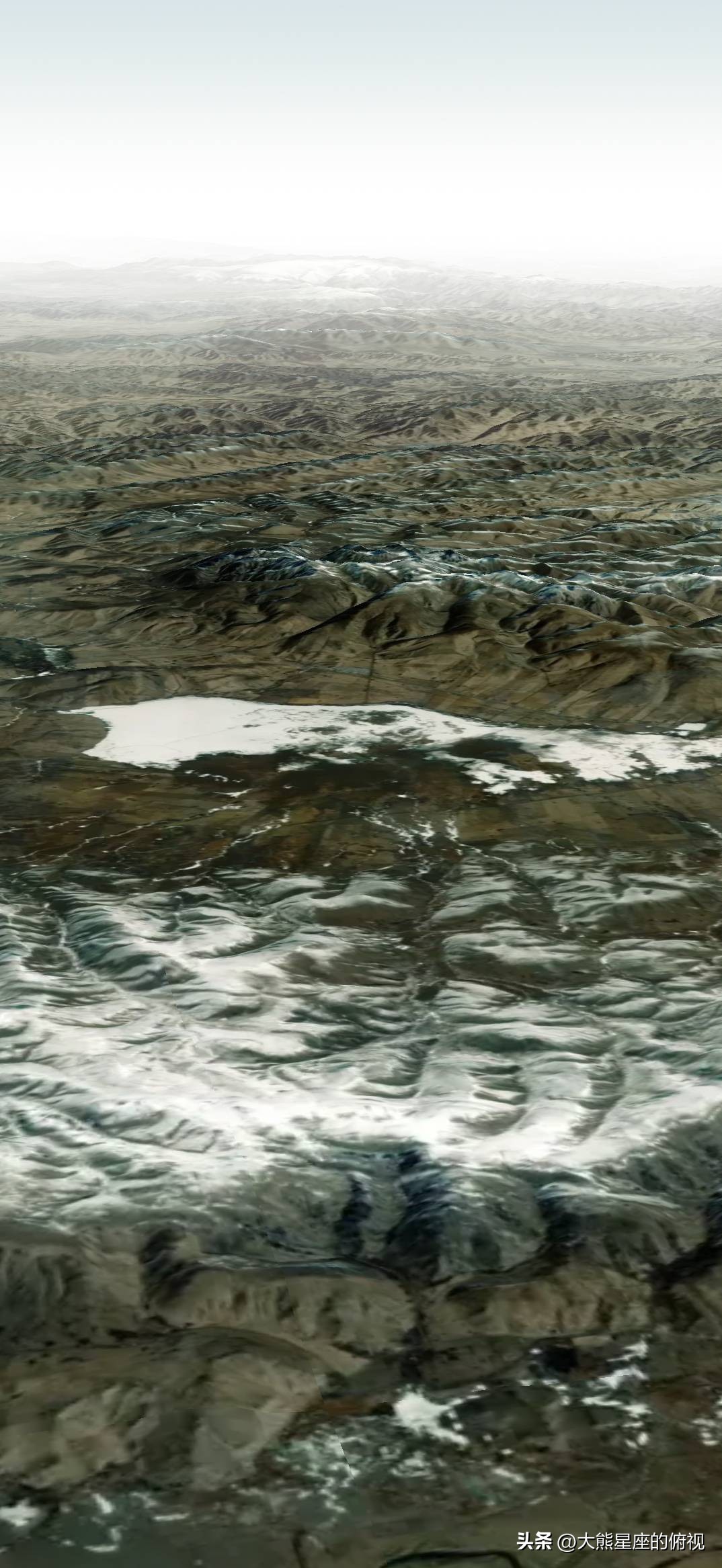 上帝视角看世界最美秋天,上帝视角看甘南