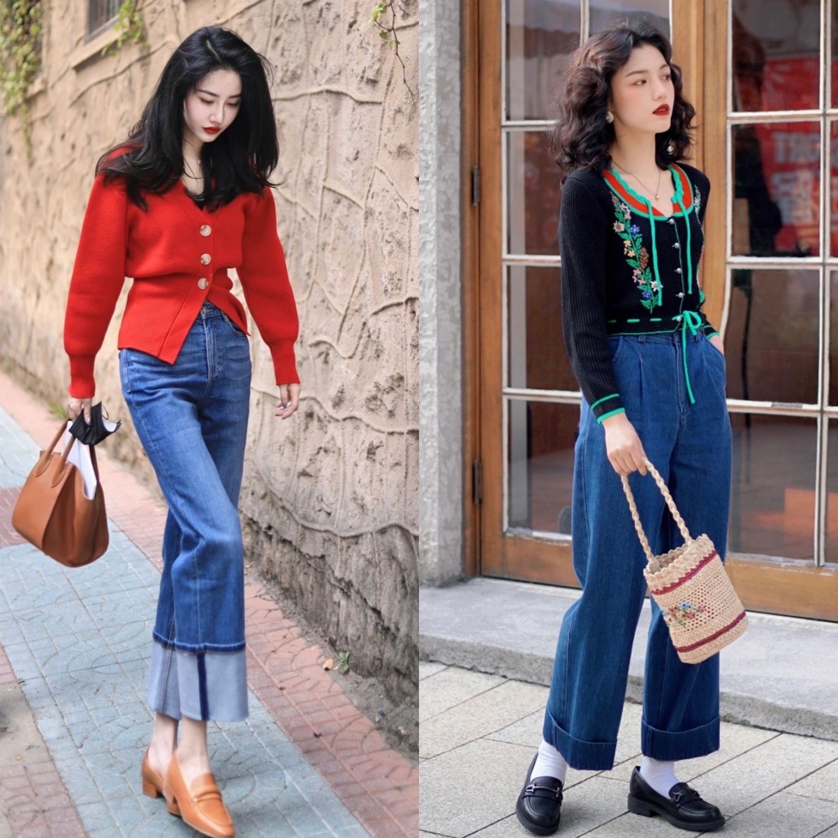 穿宽腿阔腿裤怎么搭配鞋,阔腿裤配什么鞋好看视频