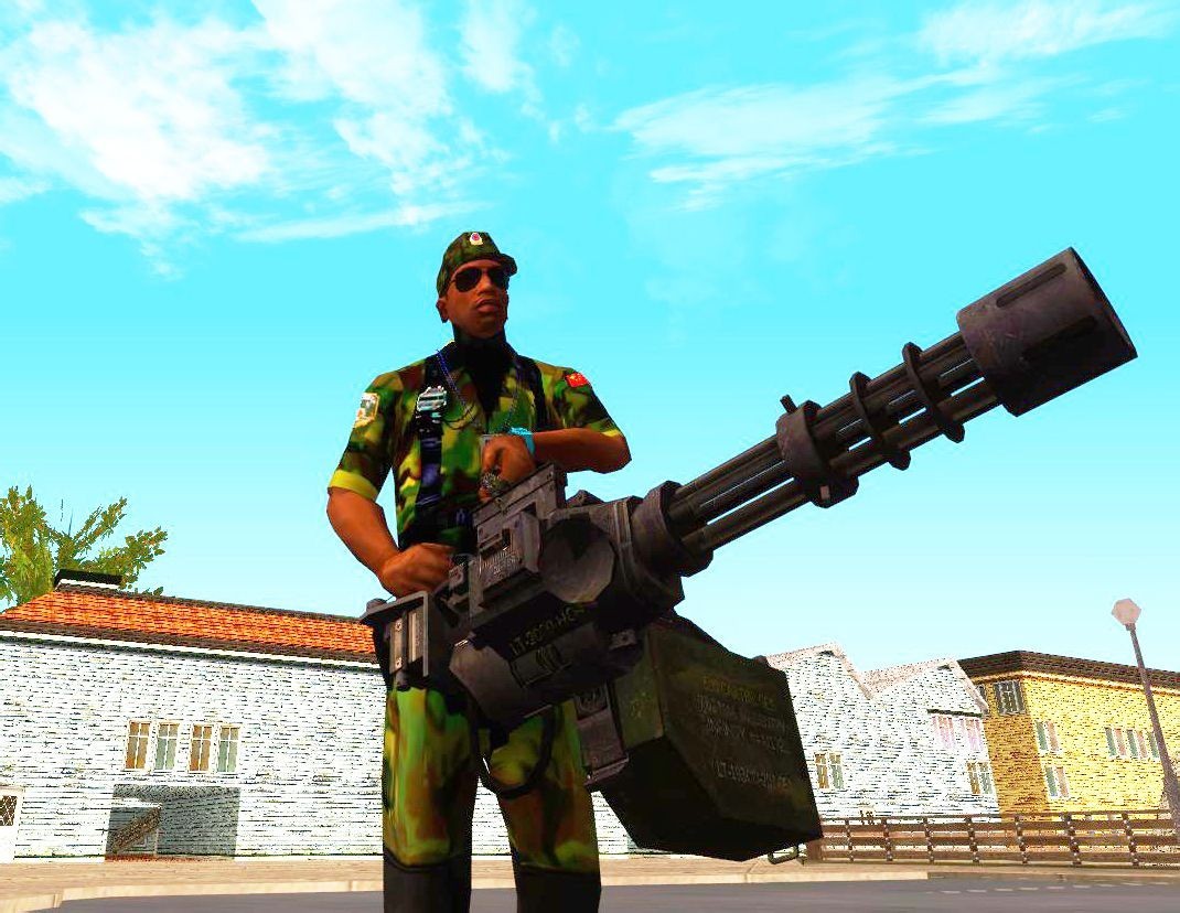 加特林跟马克沁哪个厉害,马克沁与加特林对射