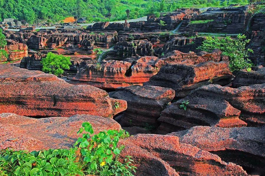 重庆市酉阳县城的风景,重庆酉阳景点介绍