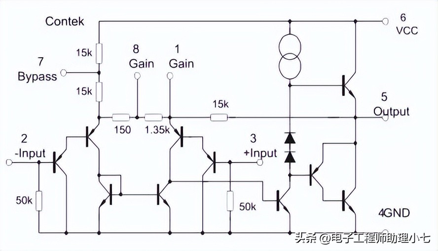 lm386音频放大电路怎么装,lm386典型放大电路