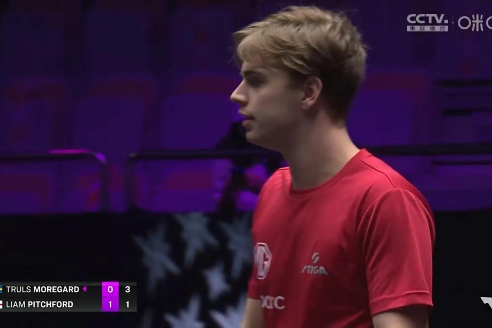 WTT冠军赛再爆冷，英国一哥一轮游，世界亚军逆转，邱*党**复仇成功