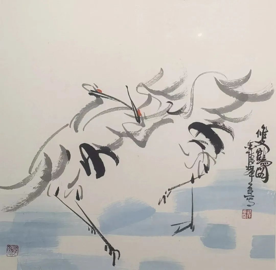 画鹤图谱,画鹤的人