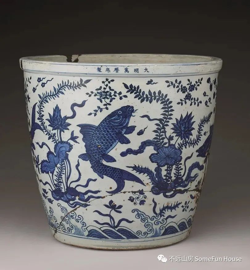 万历晚期青花瓷器特点,万历朝有没有无款官窑瓷器