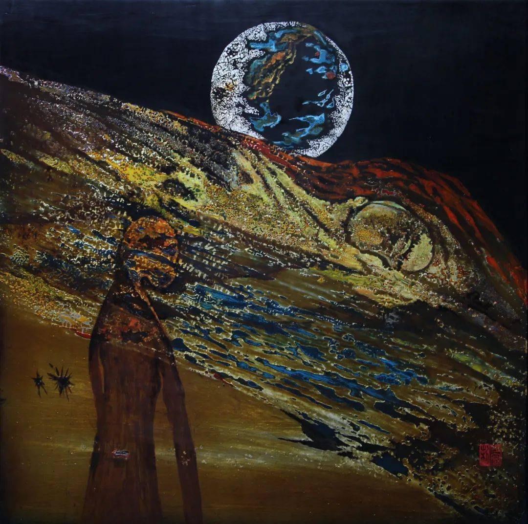 一束光当代艺术展,2022年中国当代艺术展作品展