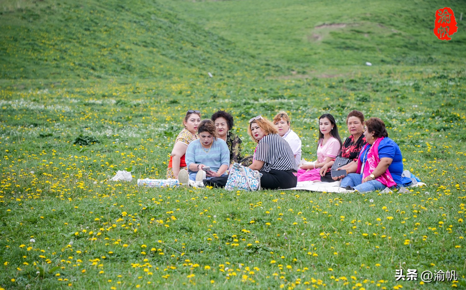 天山下的那拉提,陶渊明笔下世外桃源的美景