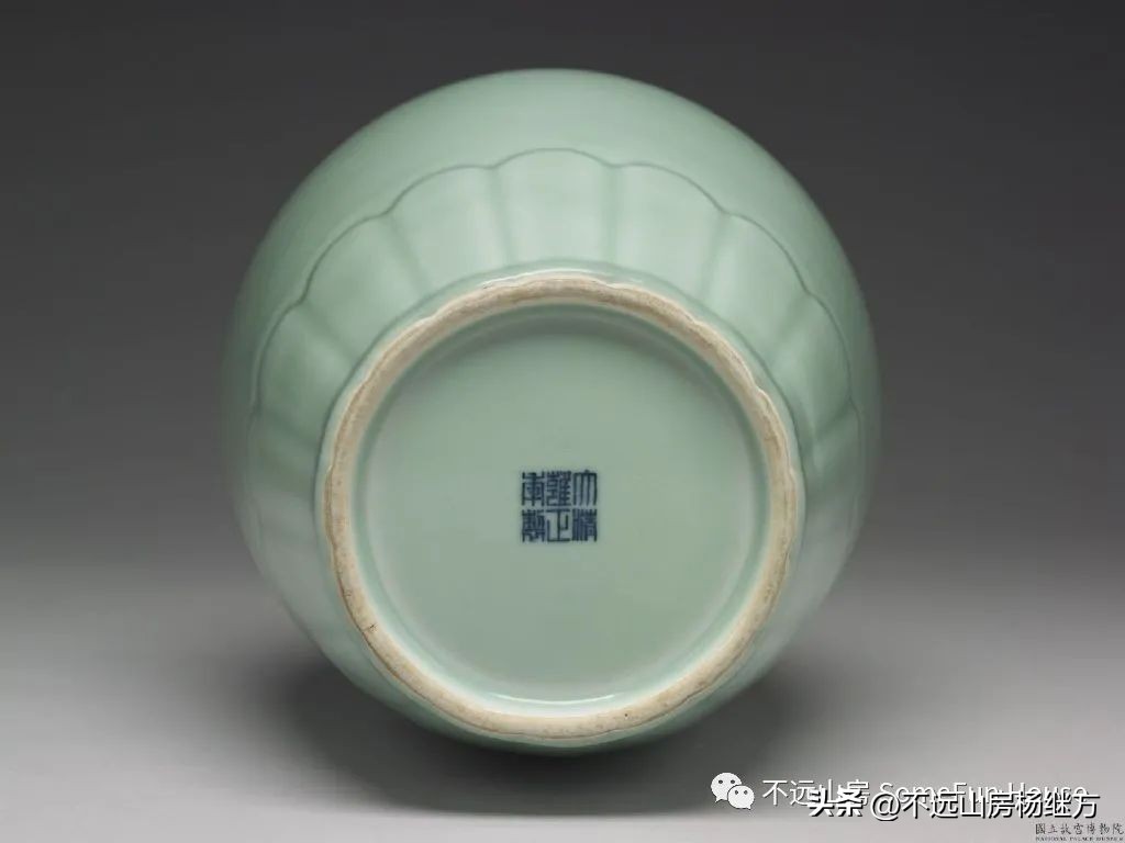 雍正黄色釉瓷器图,清代雍正朝粉青釉瓷器鉴赏