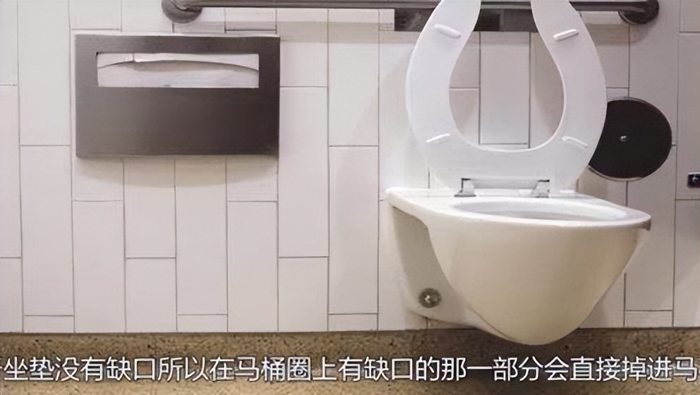 为什么美国的马桶前面有个缺口,美国马桶前面有个缺口
