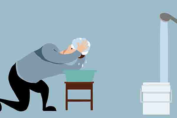 太晚洗头会有湿气吗,洗头早洗伤阳气晚洗生湿气