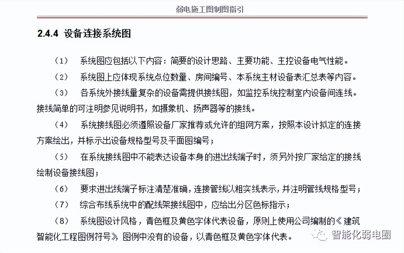 弱电综合工程图纸讲解,如何看懂弱电施工图纸的基本知识