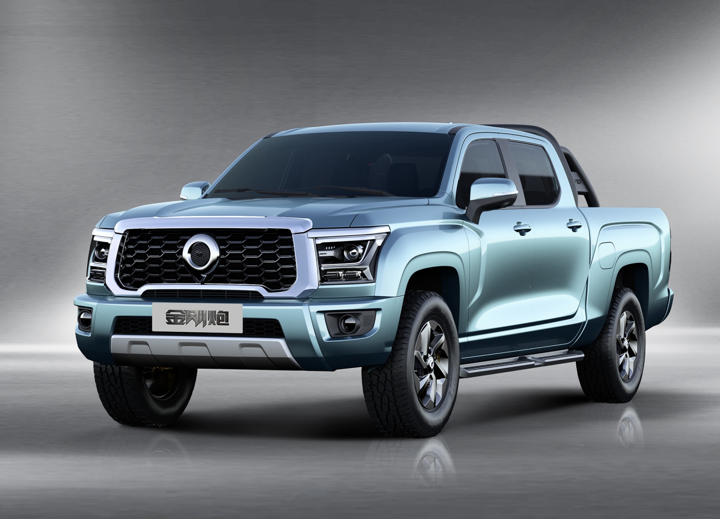 长城皮卡新能源车型带1米8的货箱,长城皮卡新款车柴油四驱