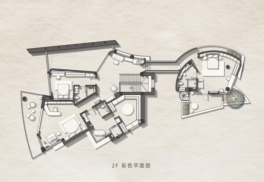 ACE DESIGN｜成都湖岸艺术别墅：逸享自在的湖岸艺术“家”