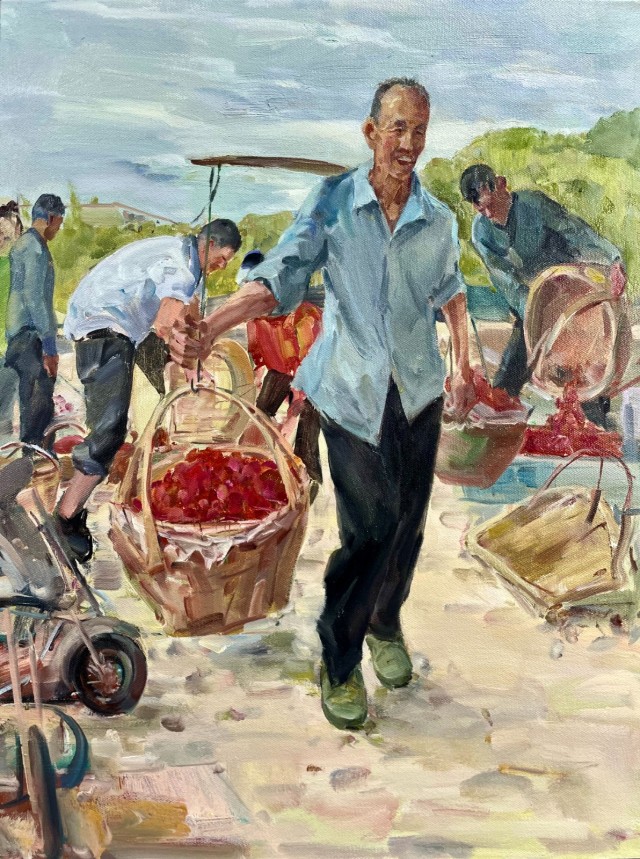 助力乡村文化振兴绘画采风活动,助力乡村振兴书画家