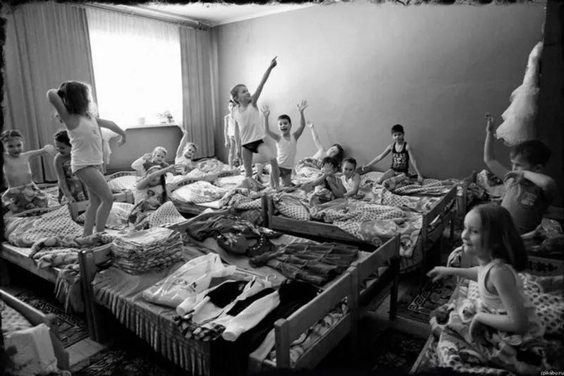 老照片里的苏联,二战苏联儿童老照片