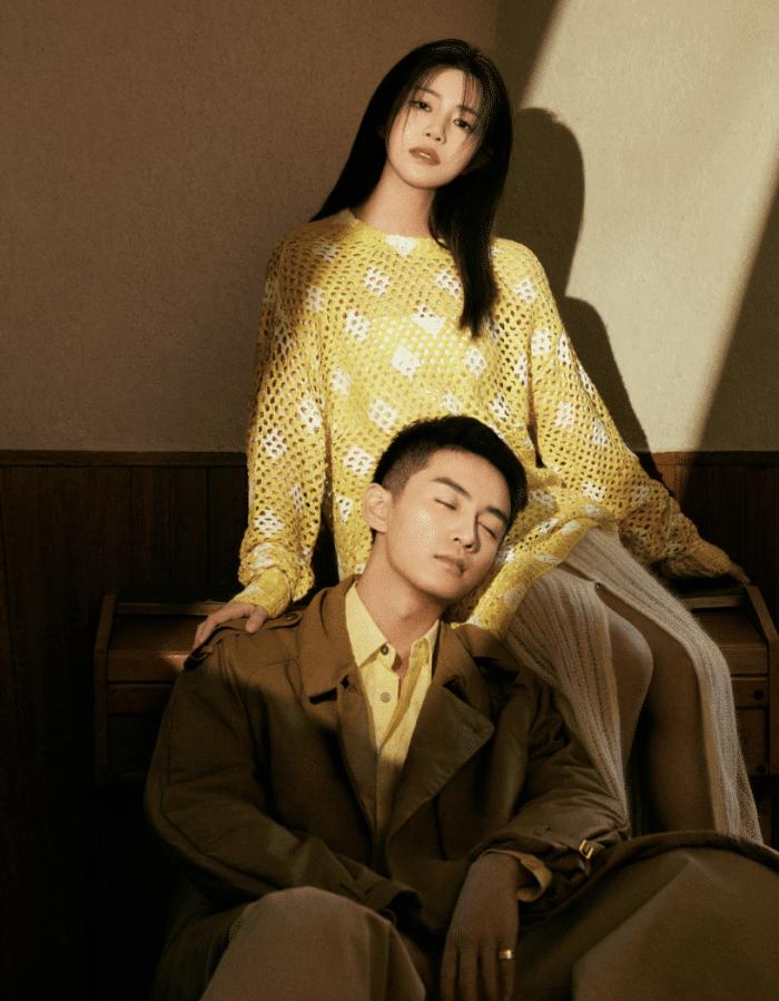 陈妍希陈晓合体现身高调撒狗粮,陈妍希晒全家福为陈晓庆生