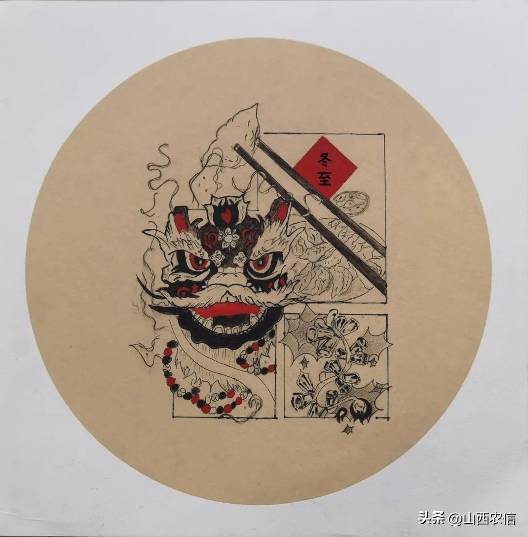 二十四节气冬至视频,冬至二十四节气作品