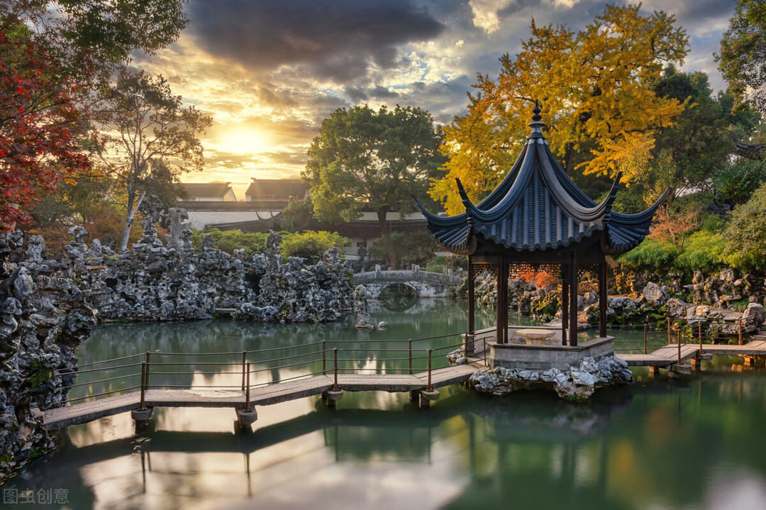 狮子林最有名的叠石假山,狮子林为什么叫假山王国