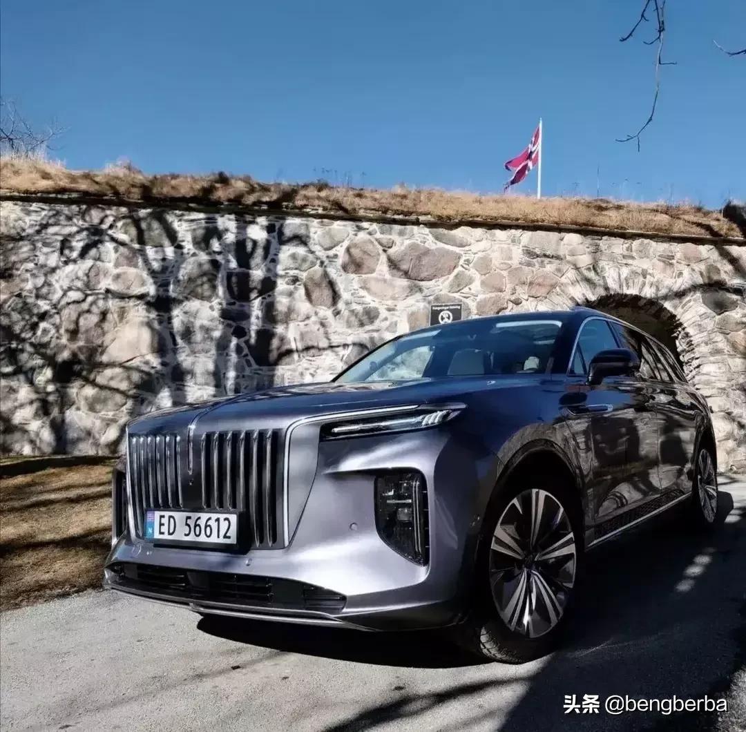 2022新款红旗e-hs9燃油版五座,红旗hs9出口多少钱