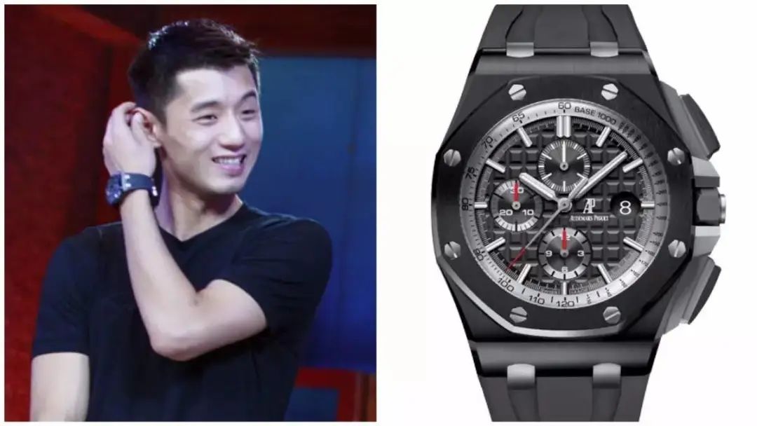 张继科景甜腕表,景甜卡地亚手表