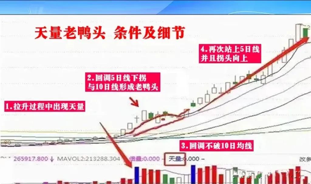 老鸭头主升浪形态图和成交量,通达信老鸭头选股指标专抓主升浪