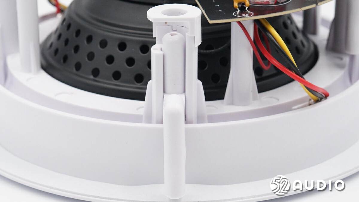 惠威cq6-bt扬声器接线图,惠威cq6吸顶音响后面如何连线