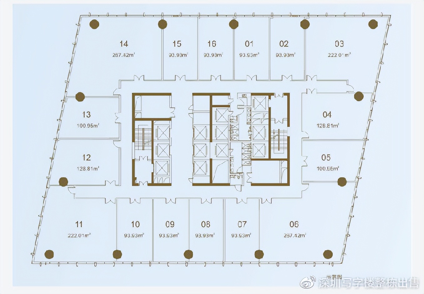 深圳前海桂湾写字楼出租,深圳前海hop中心写字楼出租