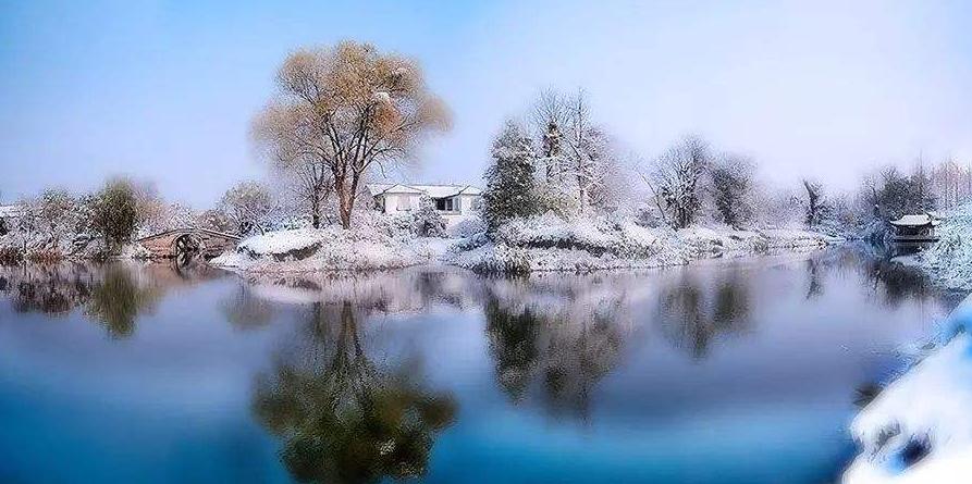 江天暮雪落尽琼花的意思,江天暮雪落尽琼花