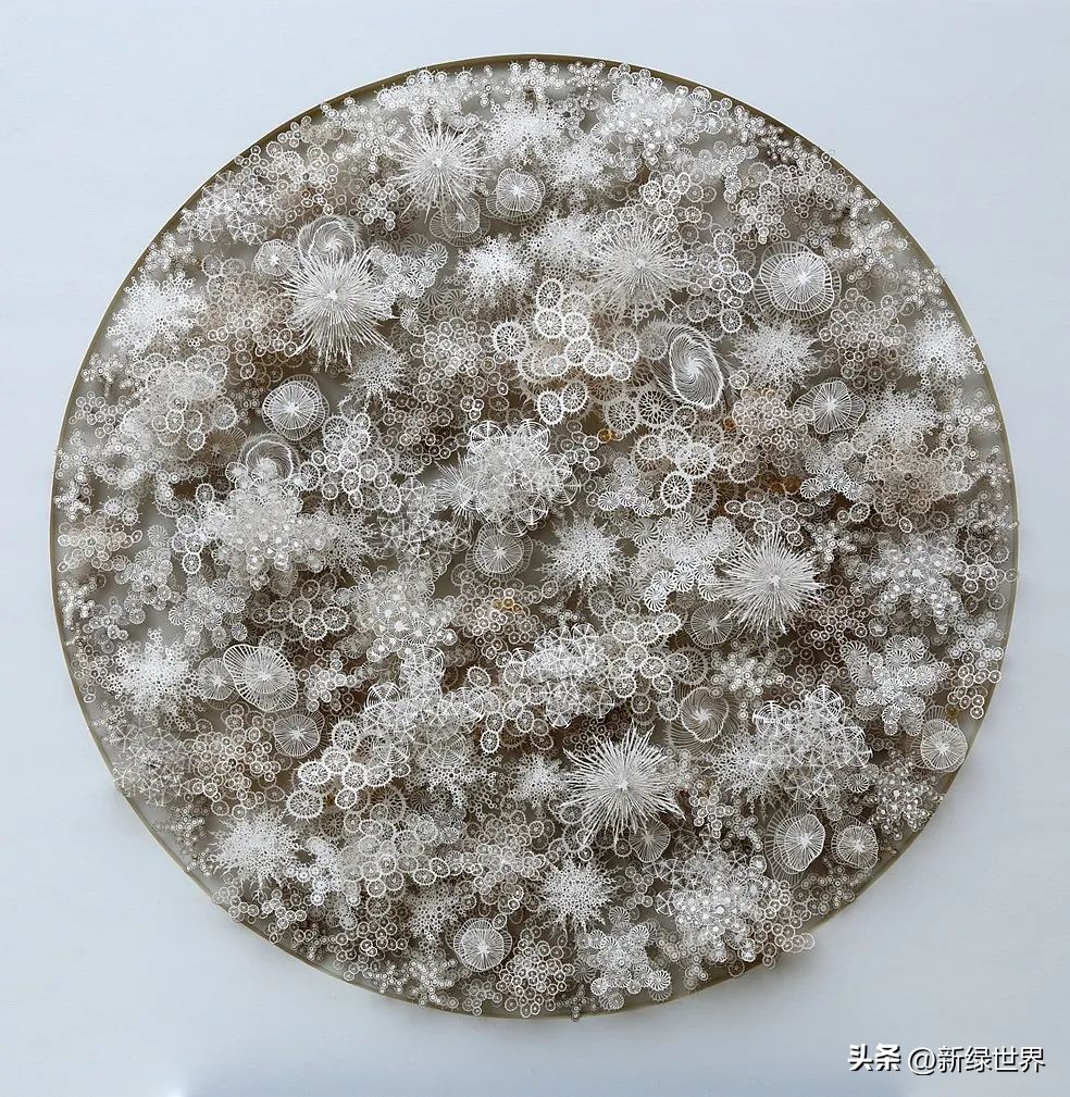 纸艺作品绘画,千变万化的纸艺术作品