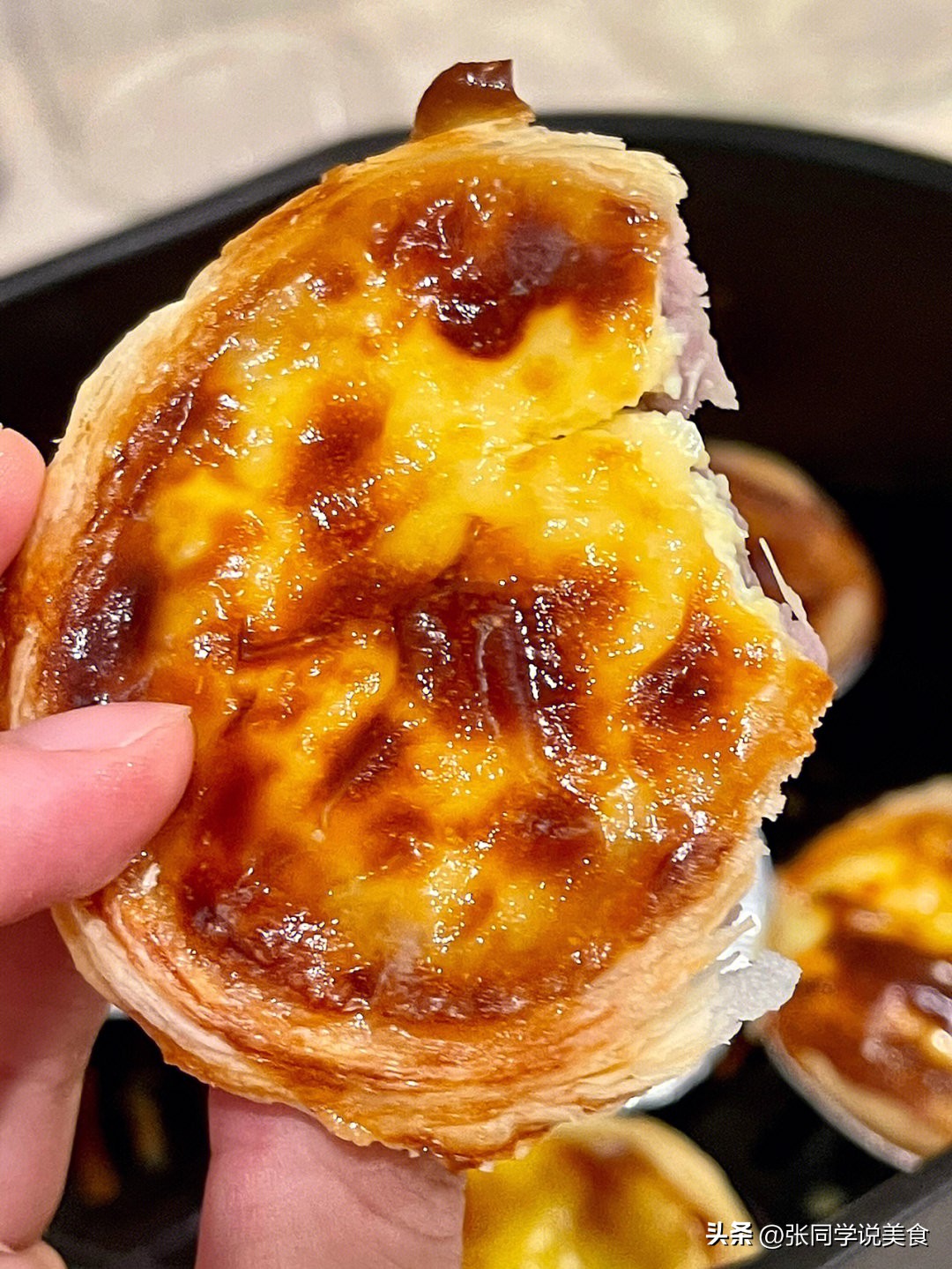 自制芋泥蛋挞是谁发明的吃法啊,芋泥蛋挞和普通蛋挞哪个好吃