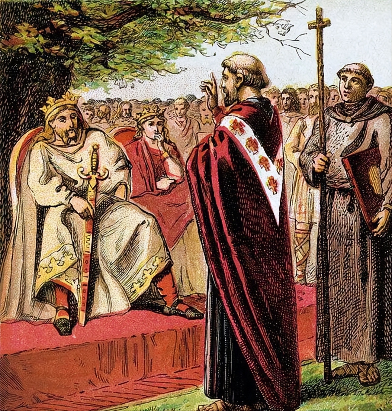 历史上英格兰王国,英格兰王国和苏格兰王国