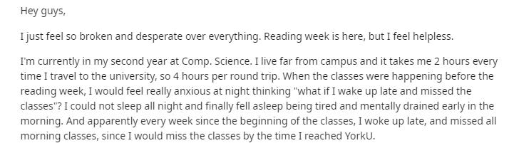 多伦多留学生日常,多伦多留学生的日常