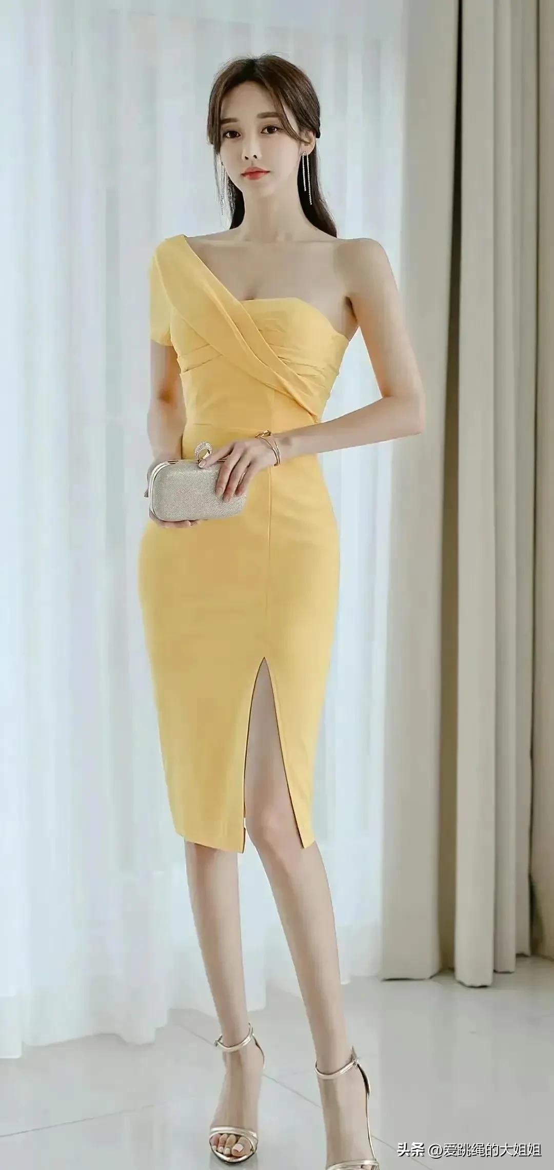 韩国模特孙允珠，性感时尚，美丽动人