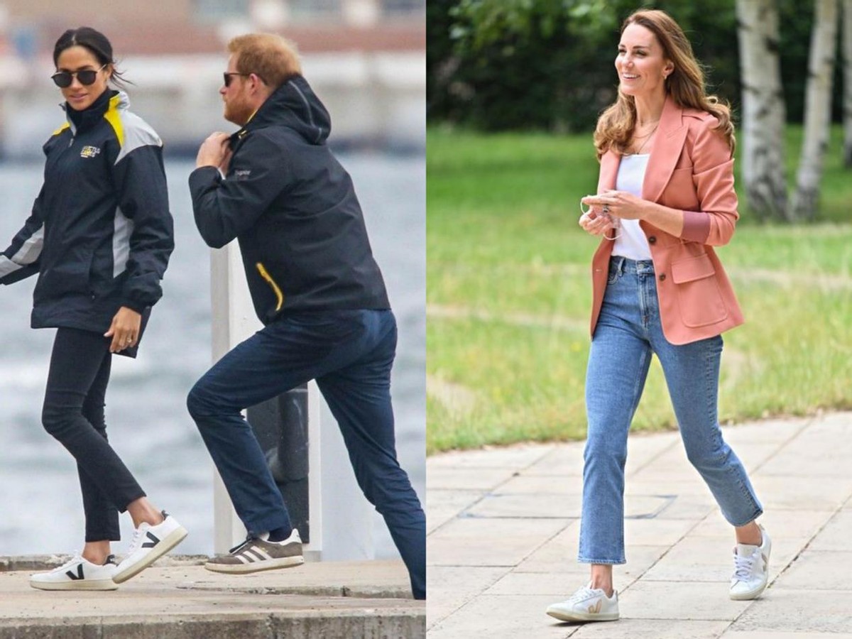 凯特王妃穿什么鞋好,梅根王妃穿的豆豆鞋