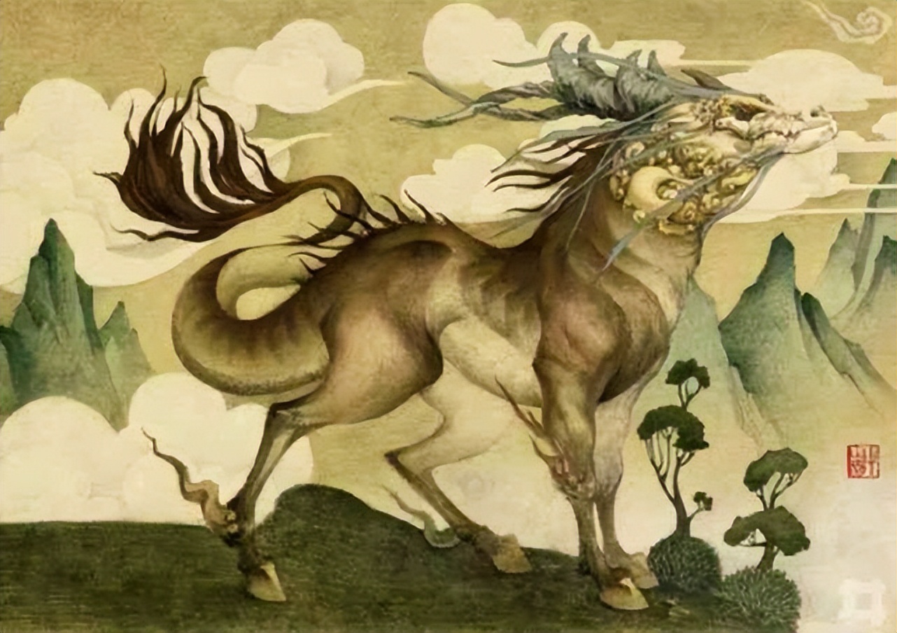 上古神话山海经神兽,十二生肖传奇上古神兽